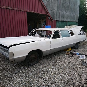 This Is Moby Dick, The White Whale - 1970 Plymouth Fury 3 Limousine
