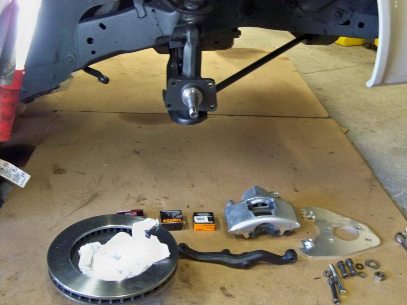 scarebird disk brake conversion on 1964 880 For C Bodies Only Classic