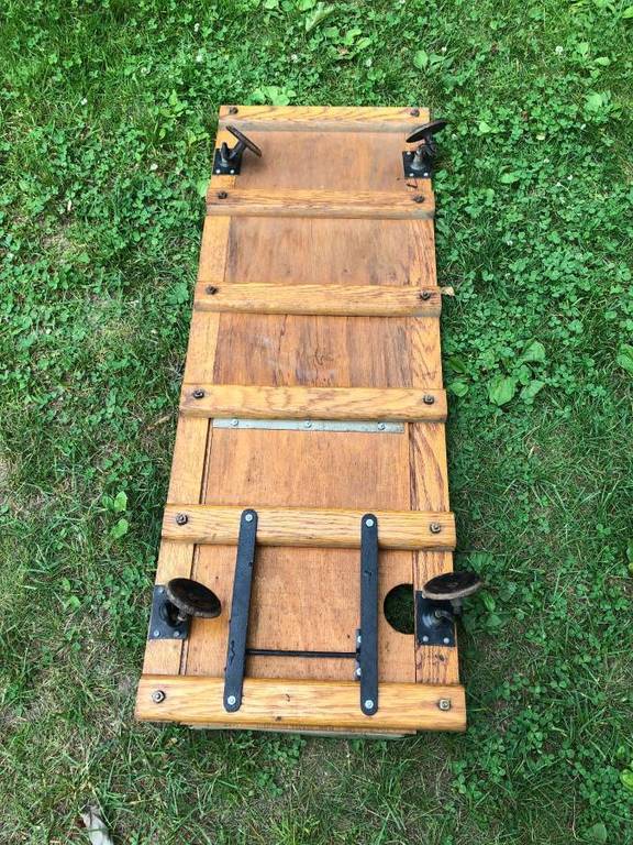 For Sale Vintage Mopar Wood Automotive Creeper Very Nice MINT ! 60