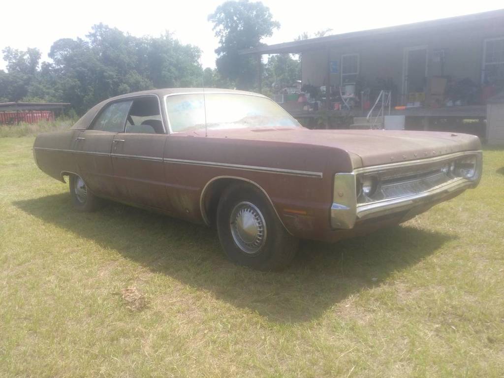 For Sale - 1971 Plymouth Fury3, 5.9L 360V8 update...!! - $2500 (Eastman