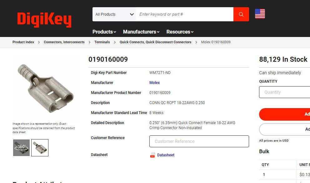 0190160009 Molex Connectors Interconnects.www.digikey.com.jpg