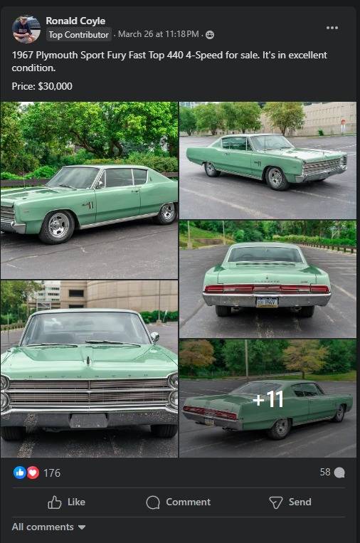 04-03-24.Plymouth Fury Owners - 1967 Plymouth Sport Fury Fast Top 440 4-Speed for sale.www.fac...jpg