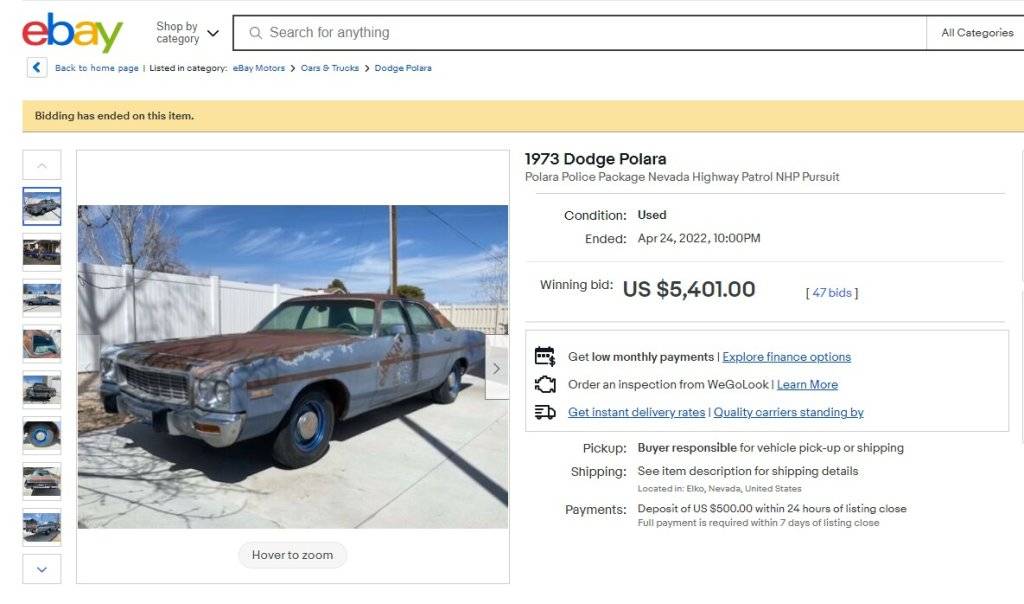 04-24-22.1973 Dodge Polara Police Package Nevada Highway Patrol Pursuit.SOLD.www.ebay.com.LRG.jpg