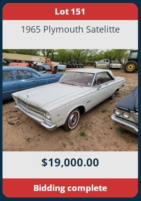 10-13-21.1965 Plymouth Satellite 2dr $19k FINAL Texas Hoard Auction.www.freedomcarauctions.com.jpg