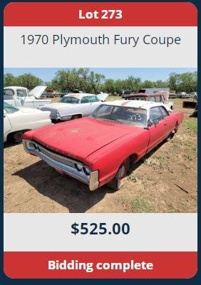 10-13-21.Texas MOPAR Hoard Auction 1970 Plymouth Fury I Cop.com.jpg