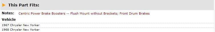 12-29-20.1965-1968 Chrysler New Yorker Brake Booster - Centric 160.80025.www.partsgeek.com.jpg
