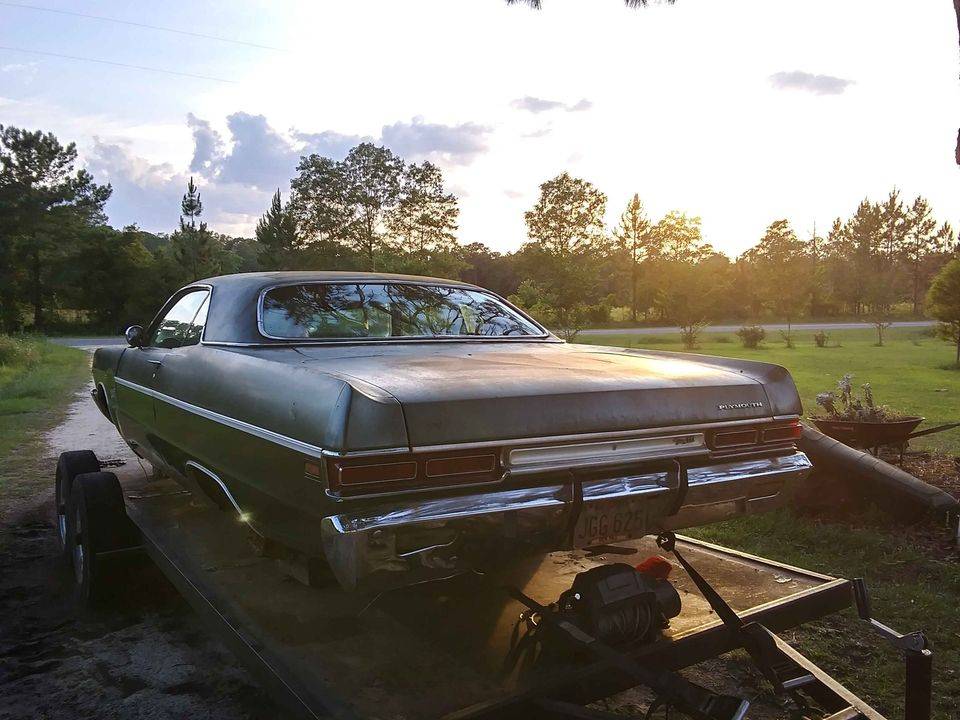 NOT MINE 1969 Plymouth Fury III Coupe Parts Car 1,000 Abbeville