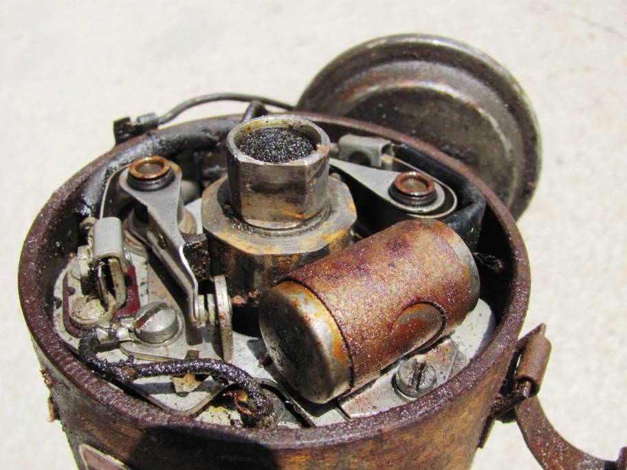 1957 dodge d-500 dual point dist_ assy IBS-4005 dual quad hemi 4 barrel.JPG