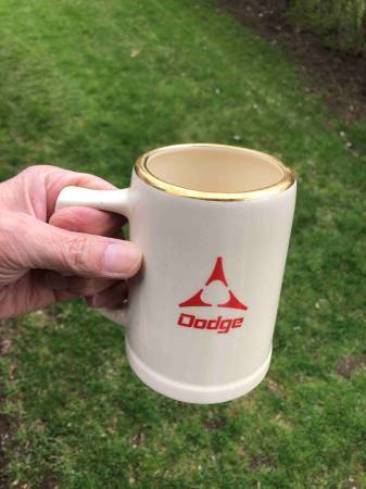 1960s vintage dodge ceramic mug.jpg