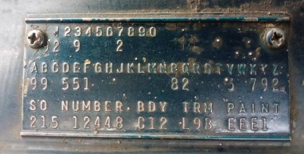 1965 Newport data plate.jpg