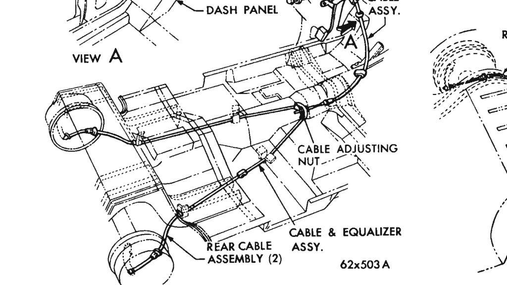 1965 Plymouth Fury Parking Brake Cable.01.jpg