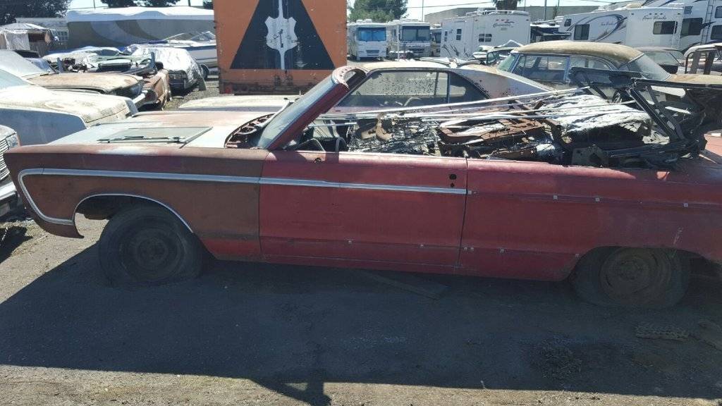 1966 Sport Fury Left side & top frame.jpg