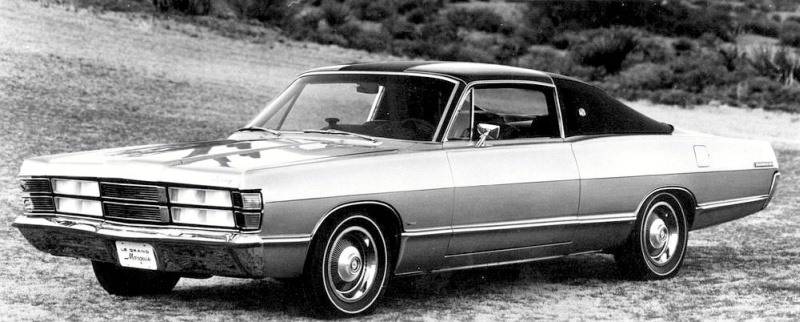 1968 Mercury Le Grand Marquis Concept Car.Hatch.Trunk.B&W.003.jpg