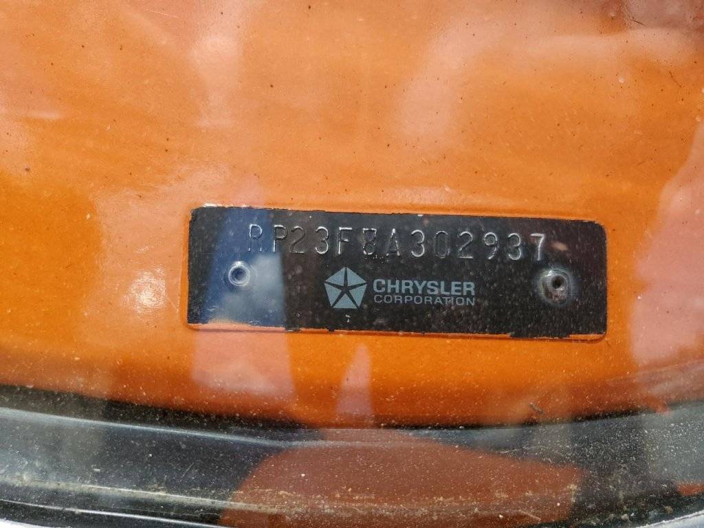 1968 PLYMOUTH SATELLITE RP23F8A302937.plate.jpg
