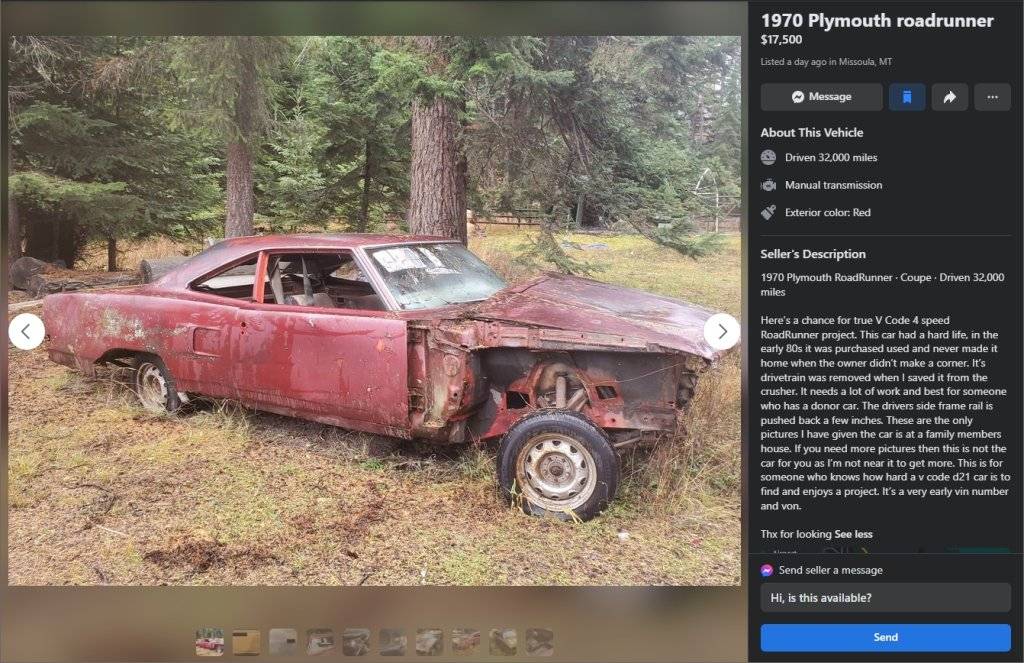 1970 Plymouth RoadRunner 32,000 miles true V Code 4 speed.000.jpg