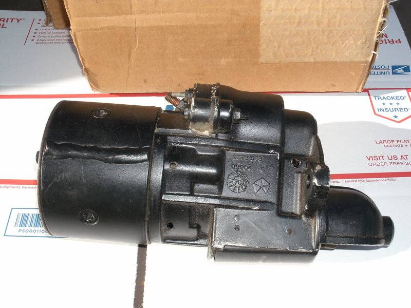 1971 Hemi starter NOS 005.jpg