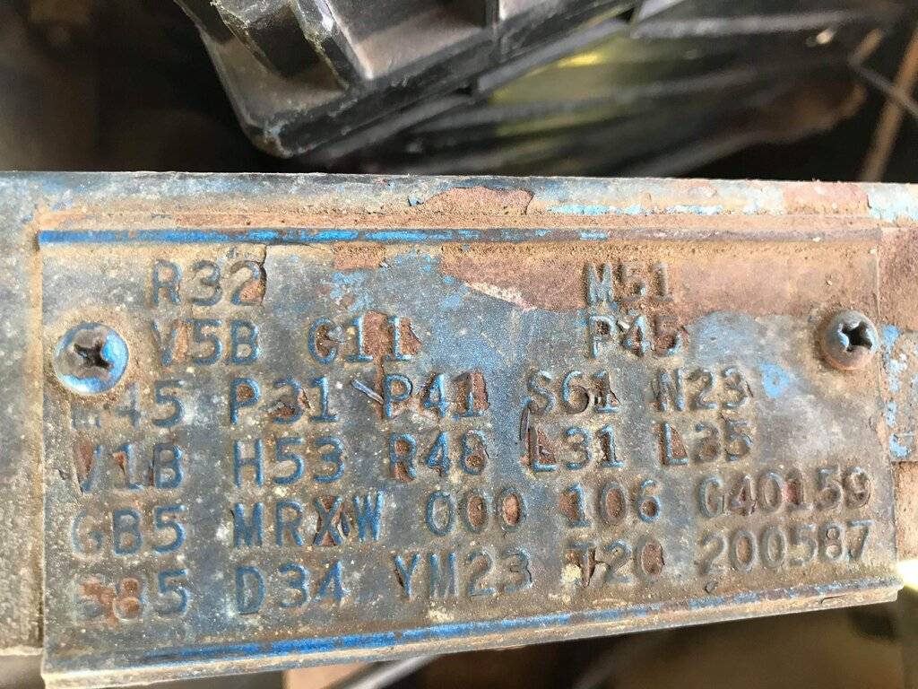 1972 Imperial Sunroof Car Body Code Plate.jpeg