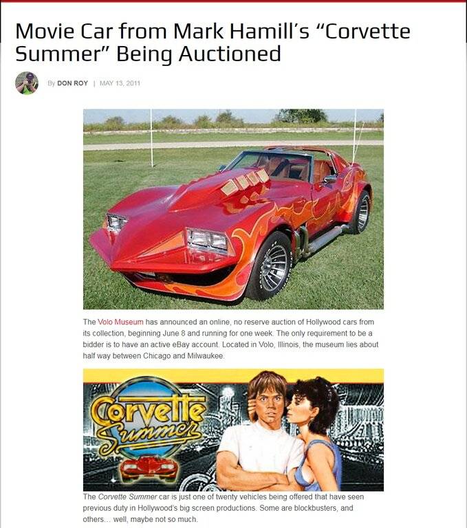 2011.Movie Car from Mark Hamills Corvette Summer Being Auctioned - .www.lsxmag.com.jpg