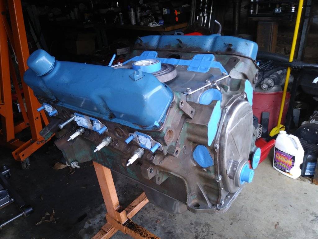 1967 Newport Custom Engine/Engine bay/ stub frame rebuild For C