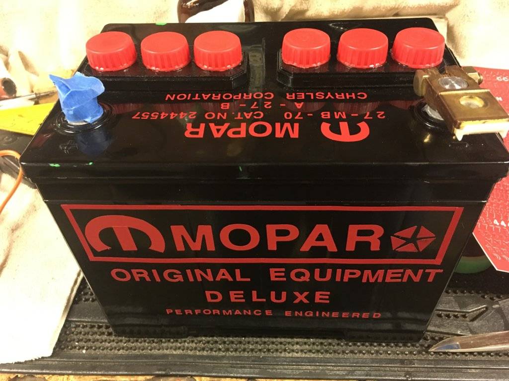 DYI Mopar group 27 Battery For C Bodies Only Classic Mopar Forum