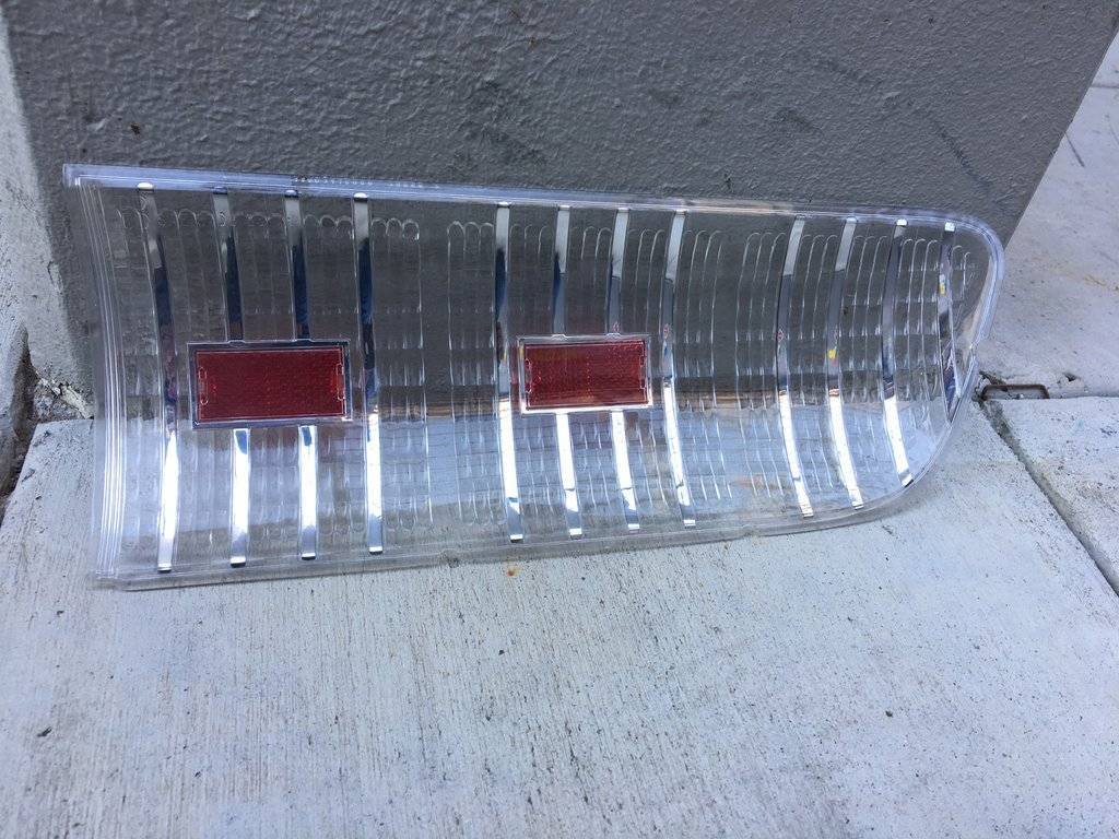 SOLD NOS 1965 Chrysler NY Clear Tail light Lens RH For C Bodies