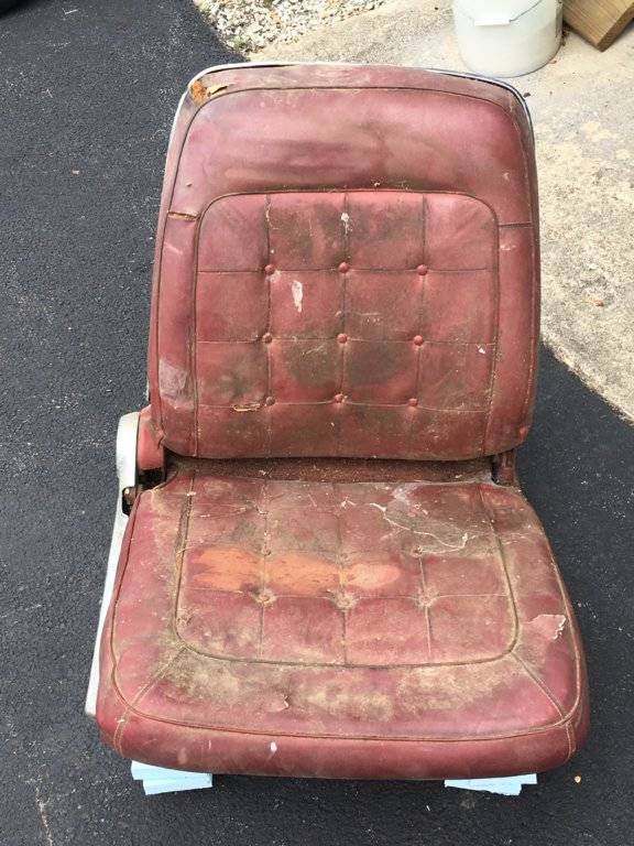 For Sale Pair Mid ‘60’s Red Bucket Seats, Pwr Dr’s For C Bodies