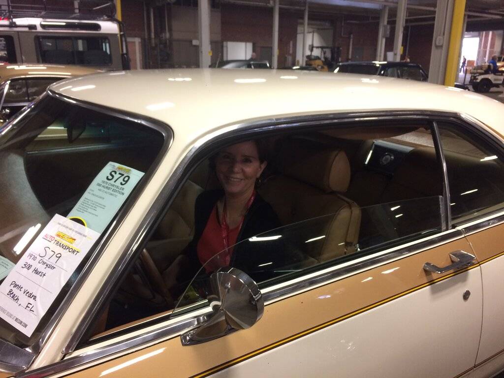 Cindy at the wheel.JPG