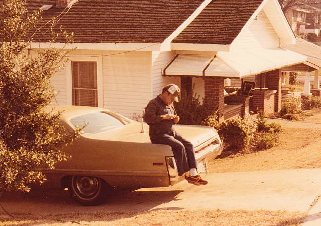 Daddy & 71 Chrysler 300_1979.jpg