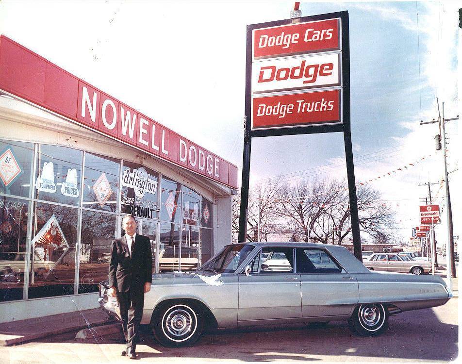R.K."Rocky" Nowell Dodge Division Street, Arlington Texas 1968 For C