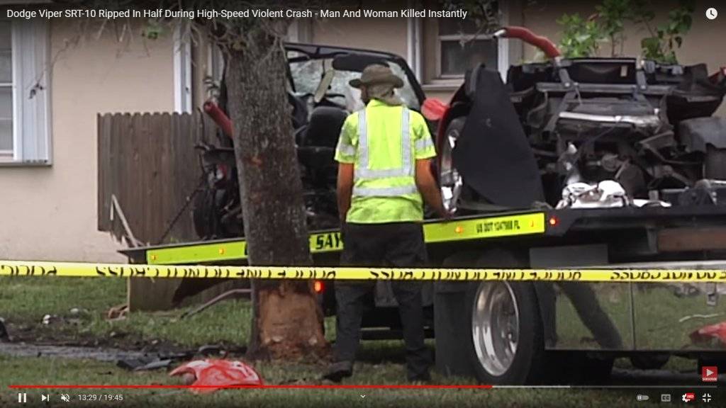 Dodge Viper SRT-10 Ripped In Half During High-Speed Violent Crash - Man And Woman Killed Insta...jpg