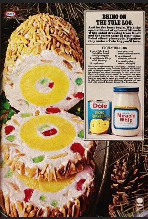 Dole & Miracle Whip Yule Log AD.jpg