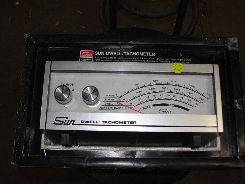 SOLD Sun Tach/Dwell meters For C Bodies Only Classic Mopar Forum