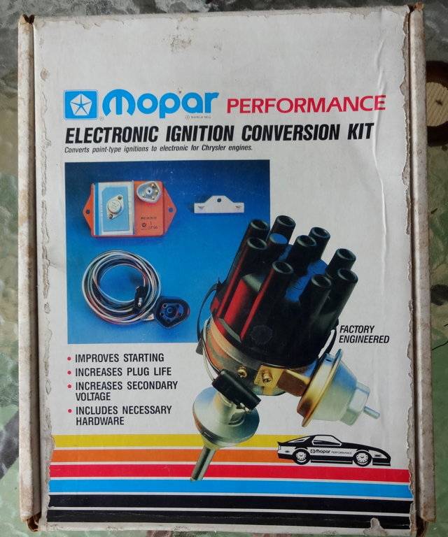 SOLD Mopar performance small block electronic ignition kit. For C