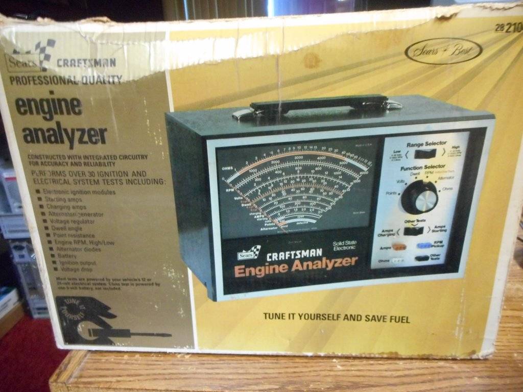 SOLD Sears Craftsman Engine Analyzer For C Bodies Only Classic Mopar Forum