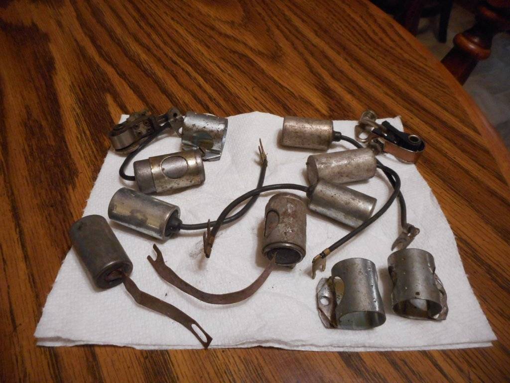 For Sale Assorted Lot of 1960's & 70's Distributor Condensers And
