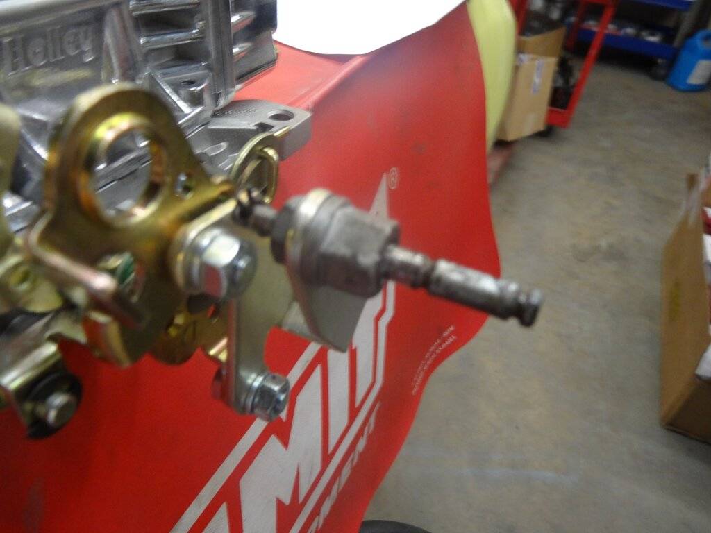 Holley Carburetor on OE Plymouth linkage For C Bodies Only Classic