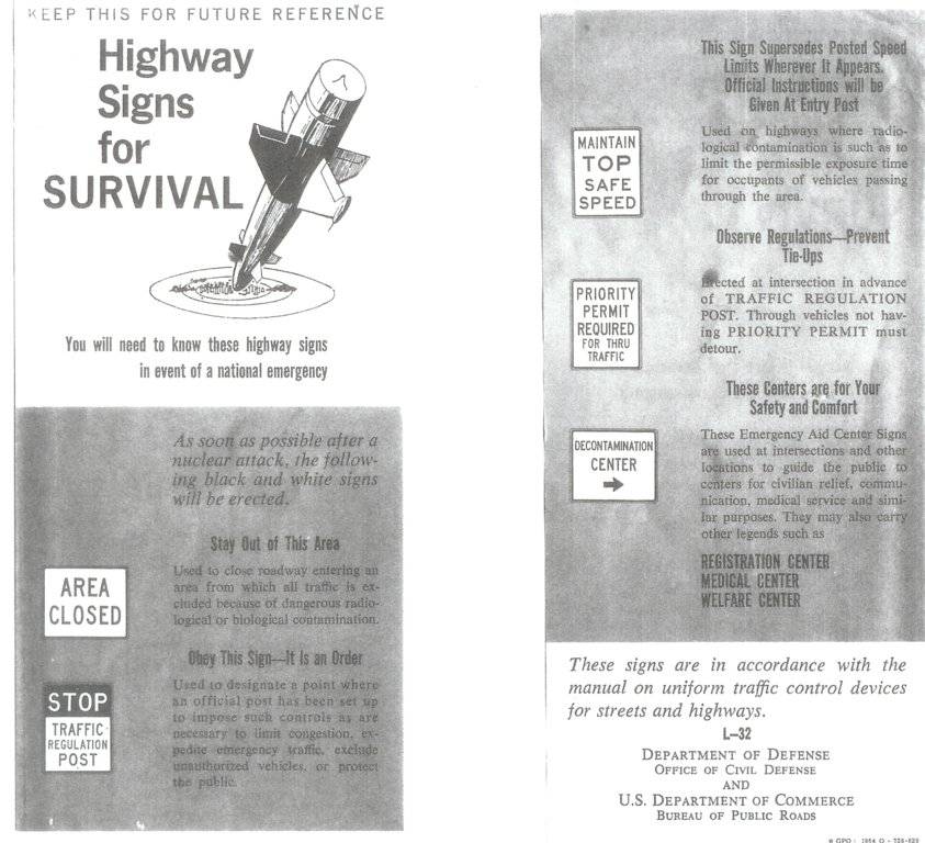 highway signs for survival 1964.jpg
