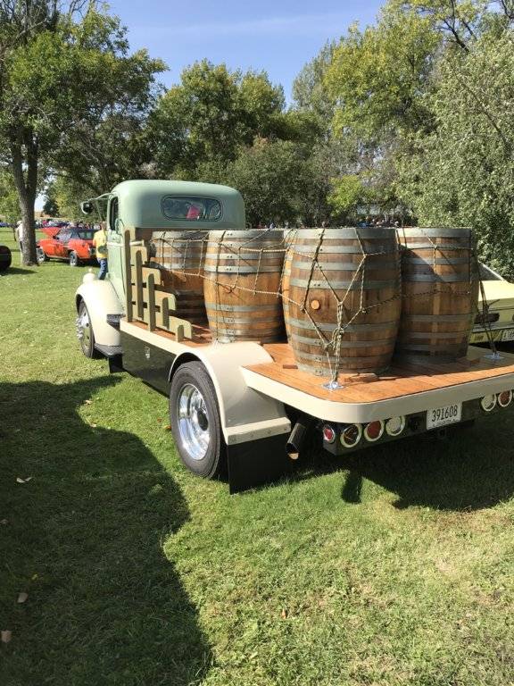 Cruising to the Island, Mayville,ND car show For C Bodies Only