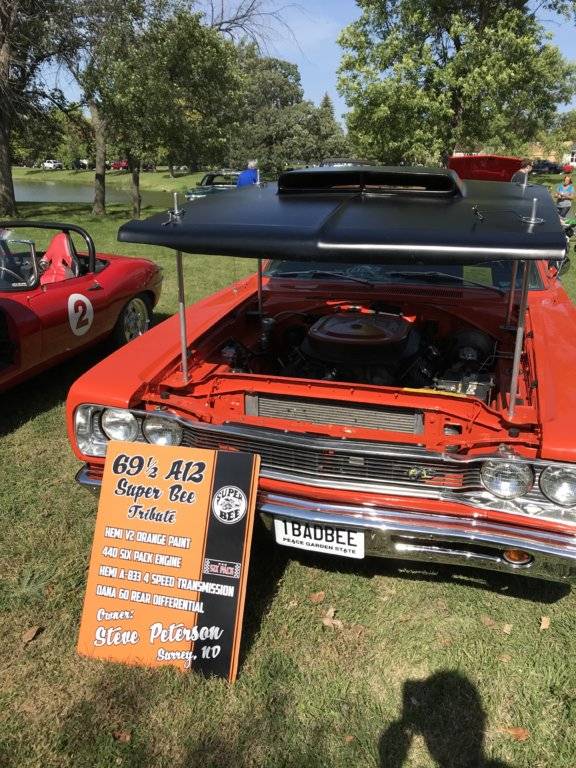 Cruising to the Island, Mayville,ND car show For C Bodies Only