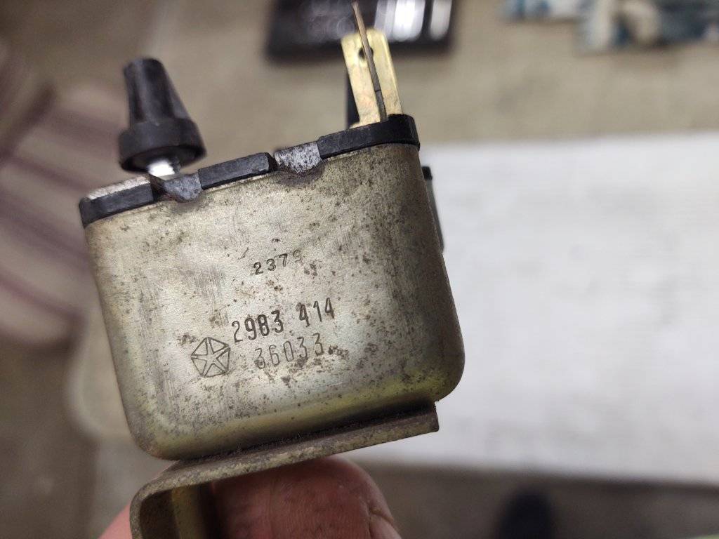 SOLD 1970 300 Hideaway Headlights Relay For C Bodies Only Classic