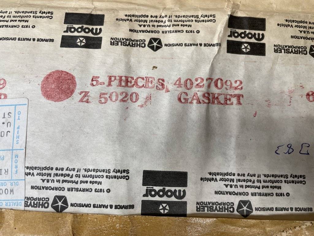 Valve cover gaskets any good? For C Bodies Only Classic Mopar Forum