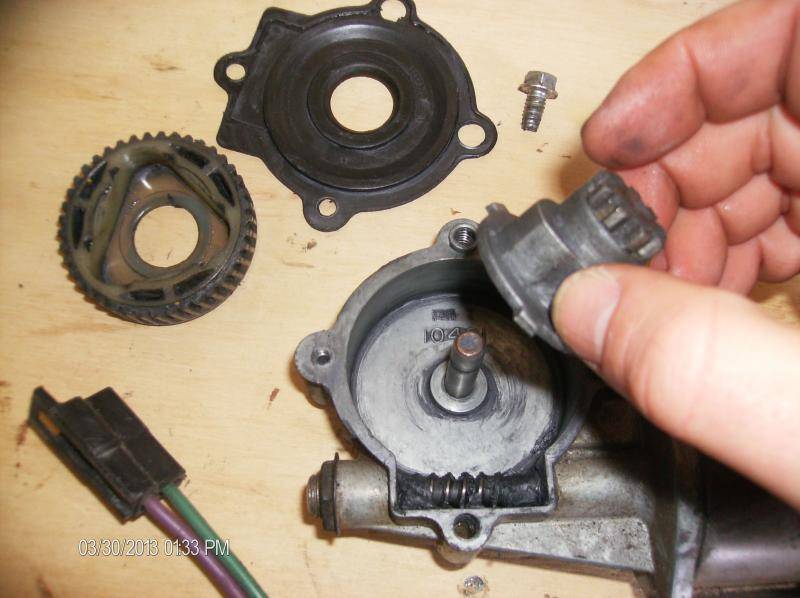 How to rebuild Chrysler Power Window motor clutch assembly For C