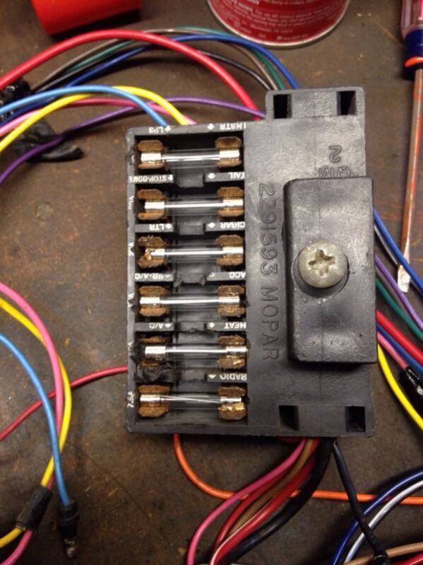 Fuse block replacement | For C Bodies Only Classic Mopar Forum 1969 dodge charger wiring diagram 