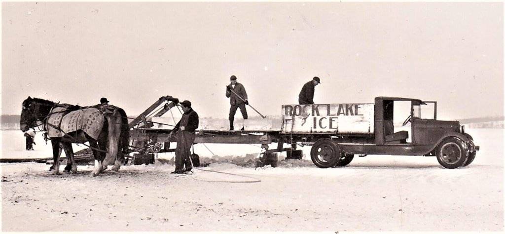 Rock Lake Ice Harvest.JPG
