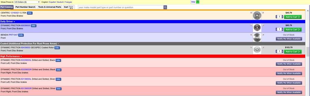 rotors at rock auto.JPG