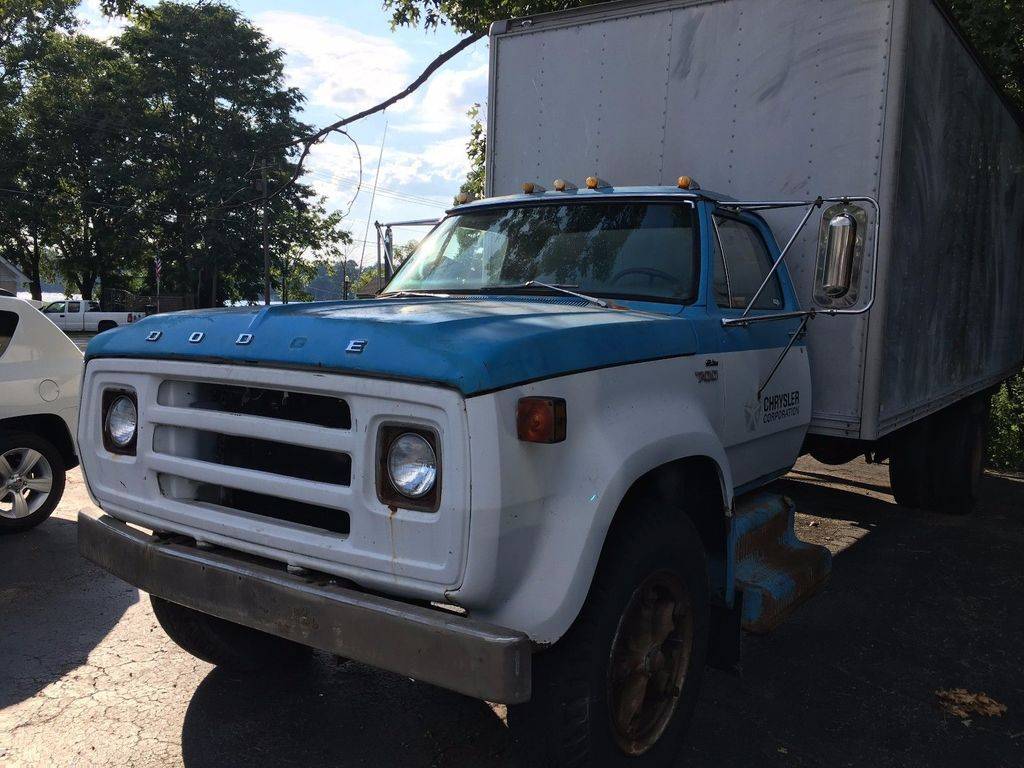 For Sale 77 Dodge 700 Box Truck For C Bodies Only Classic Mopar Forum