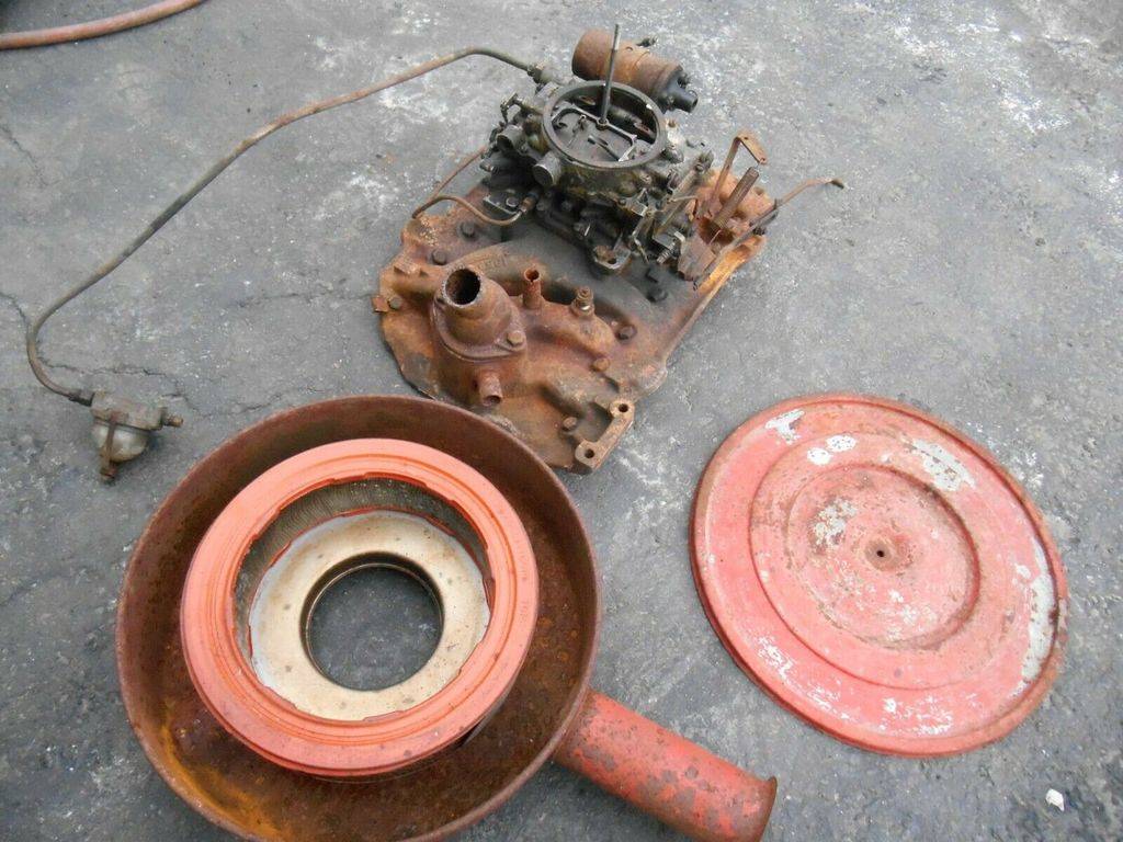 Intake Manifold Carburetor Combo For Mopar