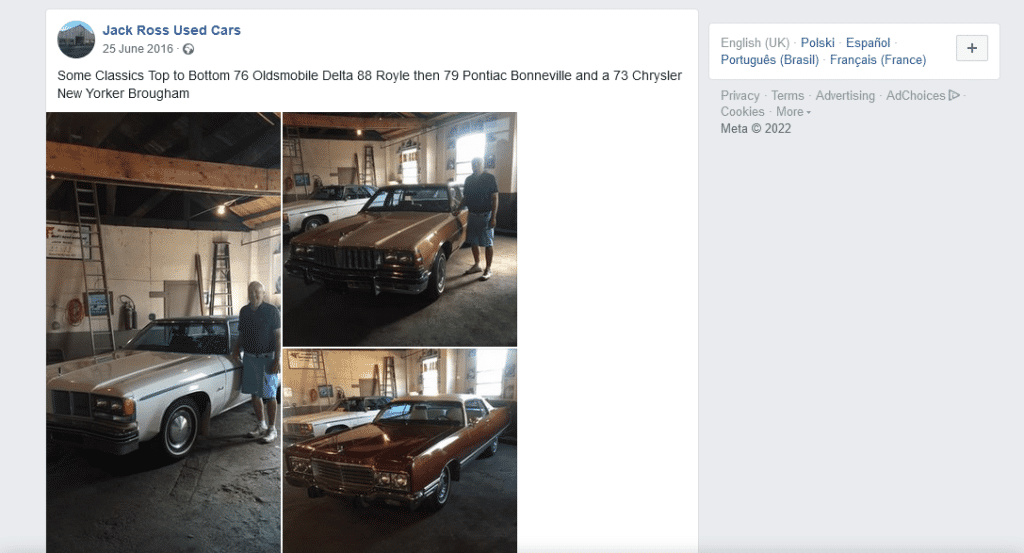 NOT MINE 1973 GE7 NYB 2dr hardtop in Blairsville, PA (9.9k and just