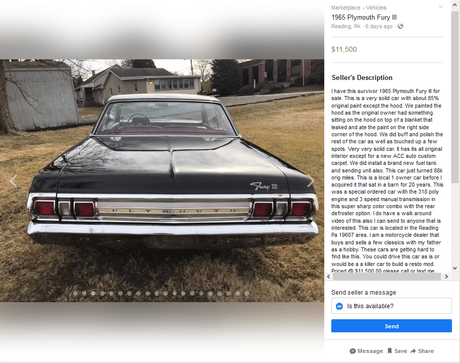 Screenshot_2020-07-24 Marketplace - 1965 Plymouth Fury III.png