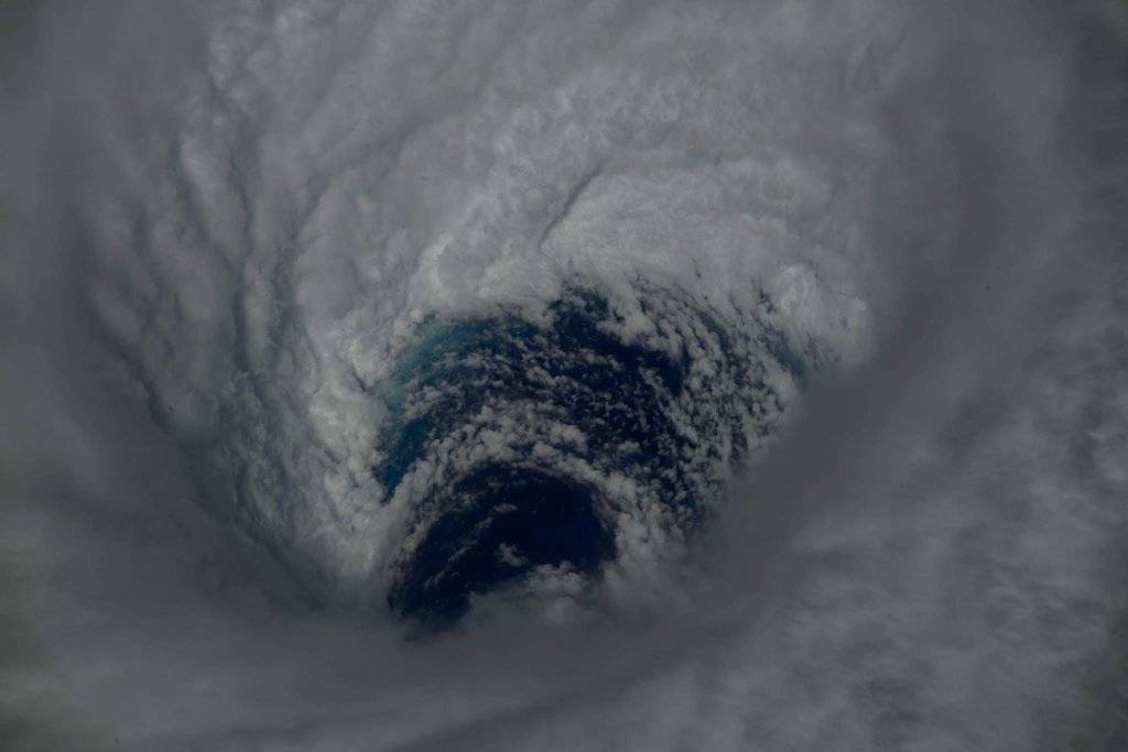 The eye of Category 5 Humberto tonight, as seen from the International Space Station.jpg